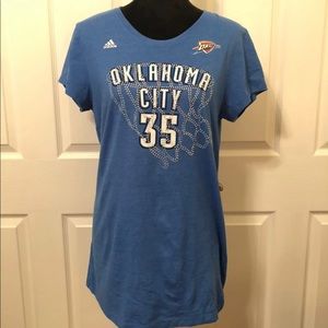 Oklahoma City Thunder Adidas Women’s Rhinestone Shirt